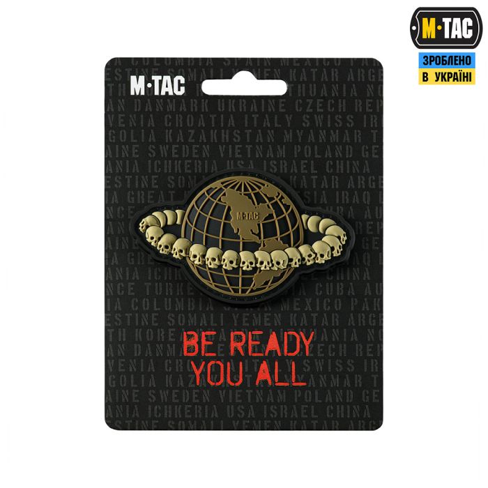 M-Tac нашивка Planet PVC Coyote
