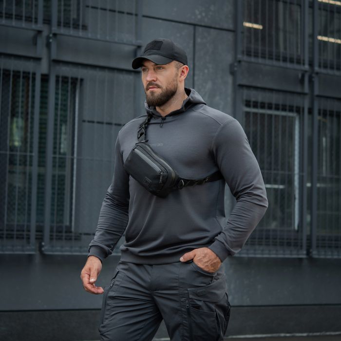 M-Tac кофта Hoodie Born by Revolution Dark Grey