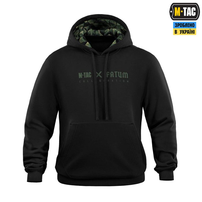 M-Tac кофта Hoodie Cotton Hard Fatum Black