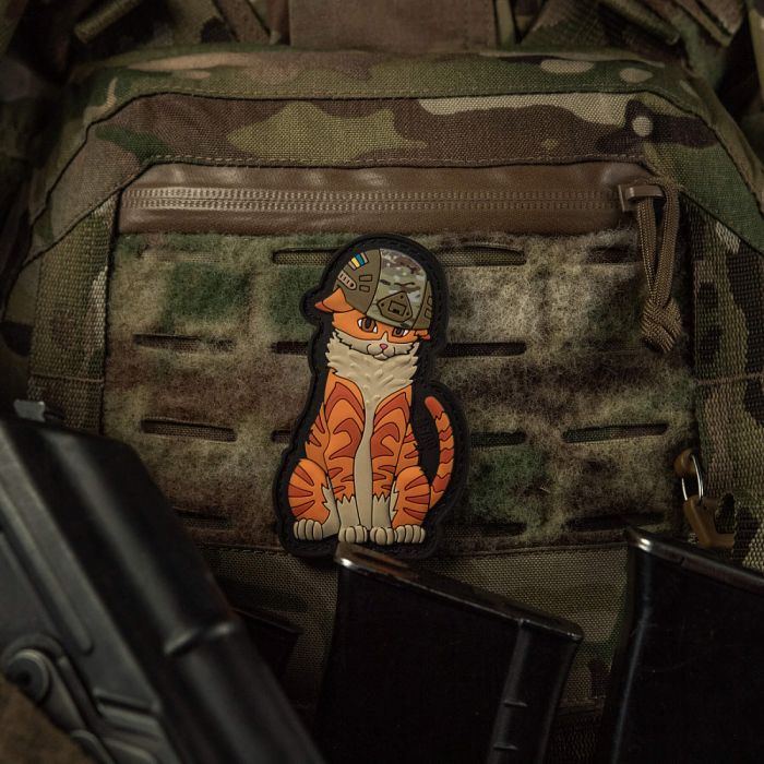 M-Tac нашивка Orange Cat PVC (MC cover)