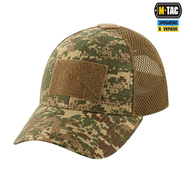 M-Tac бейсболка тактична з сіткою Rip-Stop NGU Camo
