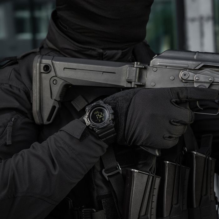 M-Tac годинник тактичний з компасом 2233 Black