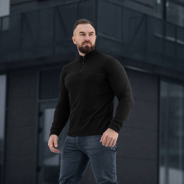 M-Tac термосорочка фліс Delta Level 2 Hex Black