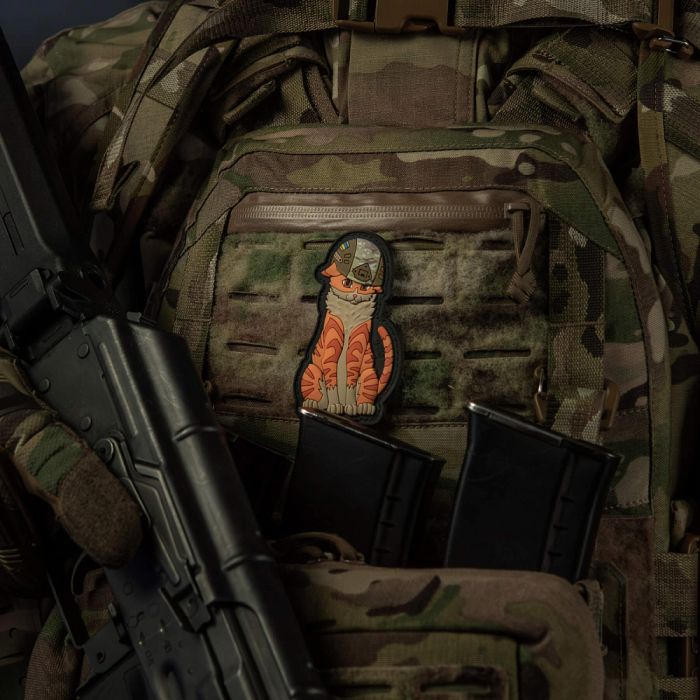 M-Tac нашивка Orange Cat PVC (MC cover)