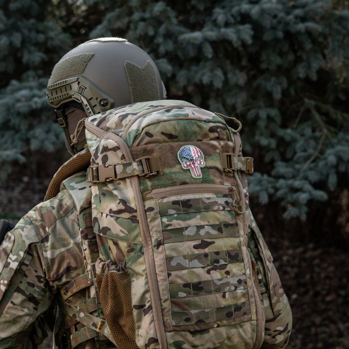 Нашивка Punisher USA GID