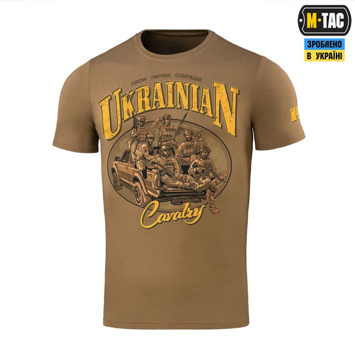 M-Tac футболка Ukrainian Cavalry Coyote Brown