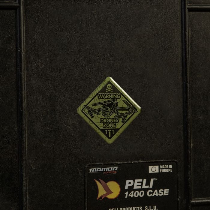 M-Tac наклейка об'ємна Drones Zone Olive