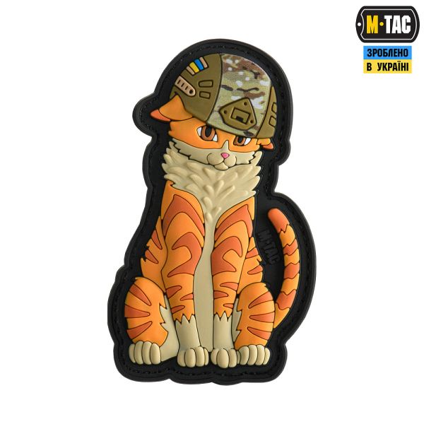 M-Tac нашивка Orange Cat PVC (MC cover)