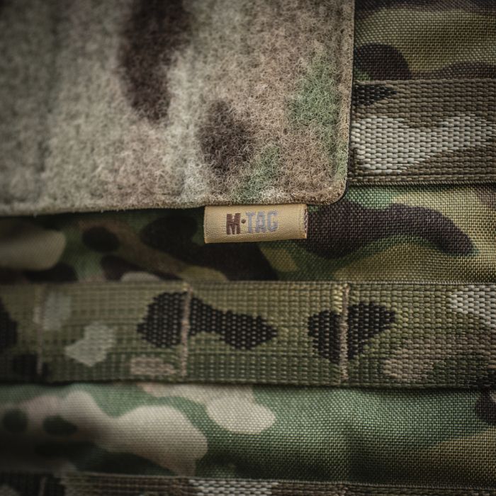 M-Tac панель для нашивок на MOLLE 120x85 Multicam