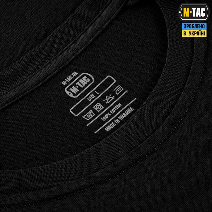 M-Tac футболка Train Hard Oversized Cotton Hard Black