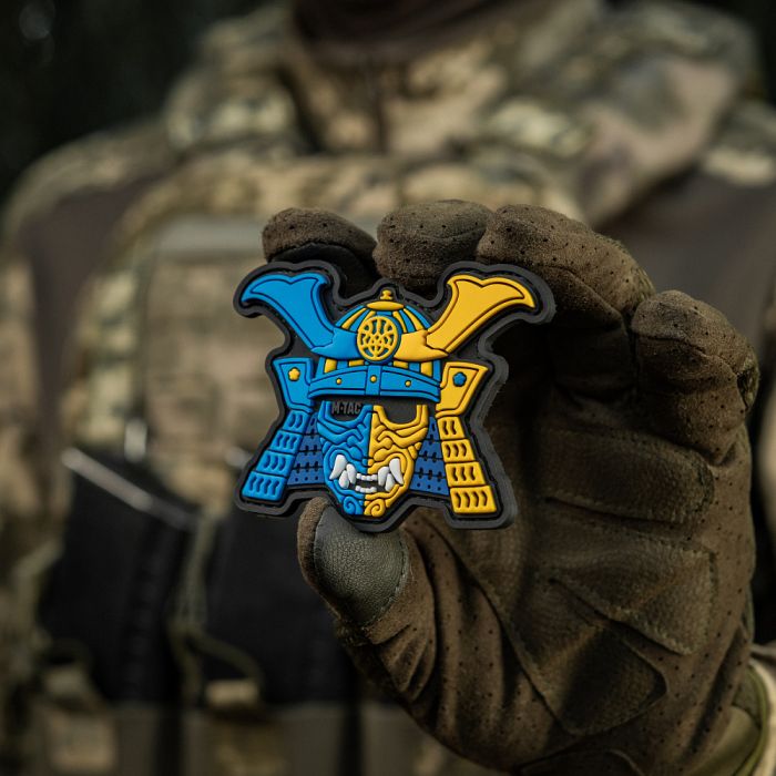 M-Tac нашивка Маска Самурая (PVC)