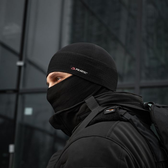 M-Tac шапка-підшоломник Polartec Black