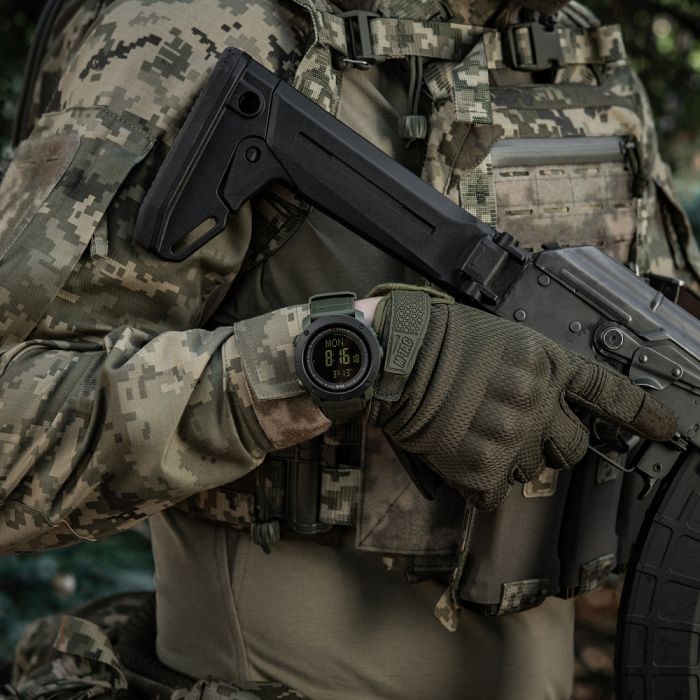 M-Tac годинник тактичний з компасом 2095 Army Green