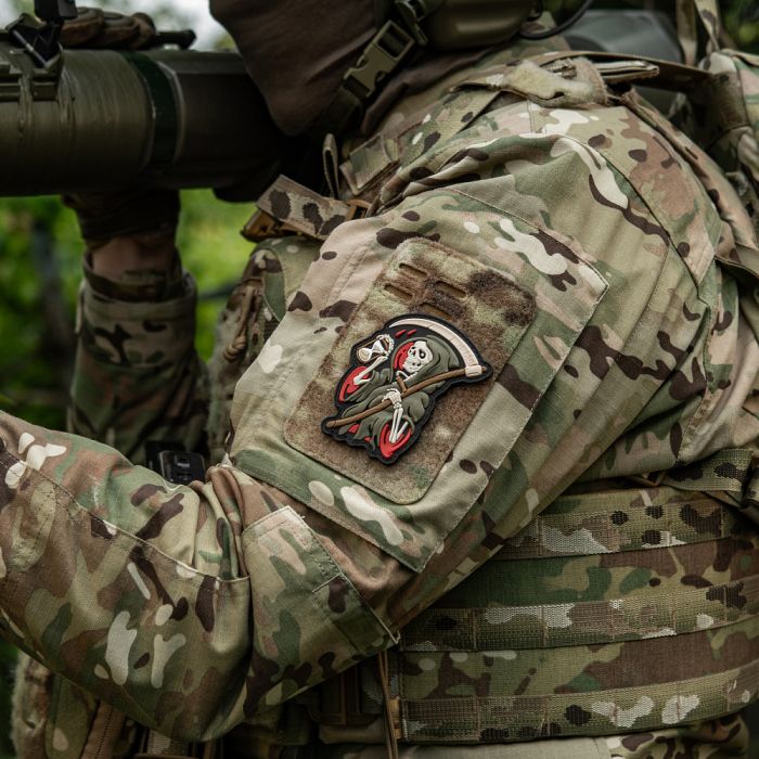 M-Tac нашивка Time PVC Black/Olive