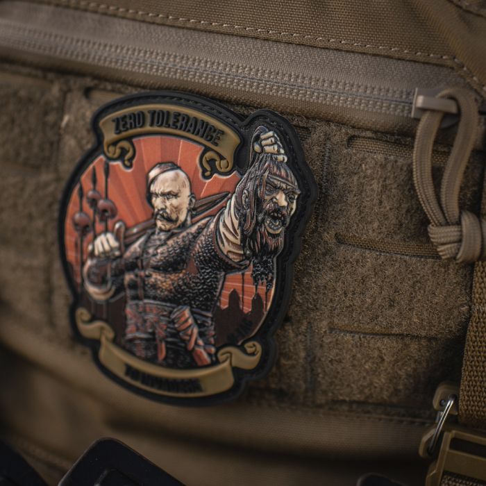 M-Tac нашивка Zero Tolerance PVC Coyote 2