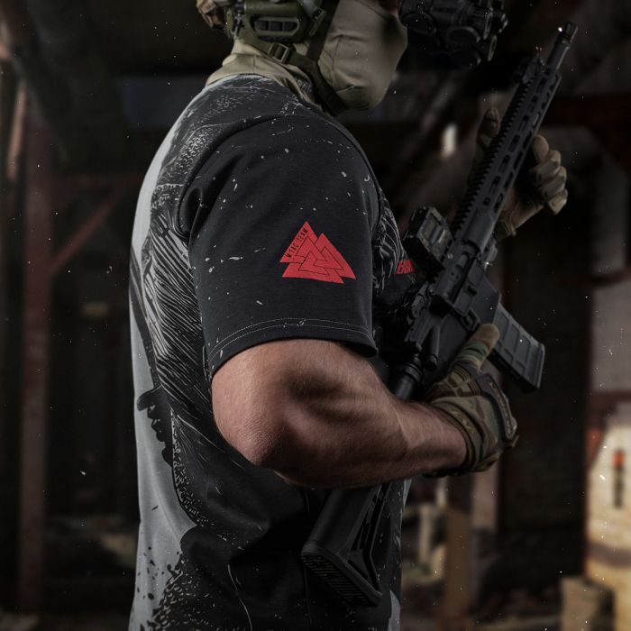 M-Tac футболка Warrior Oversize Light Grey