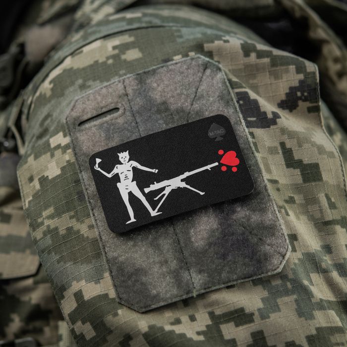 M-Tac нашивка прапор Чорна Борода СПГ-9 Black