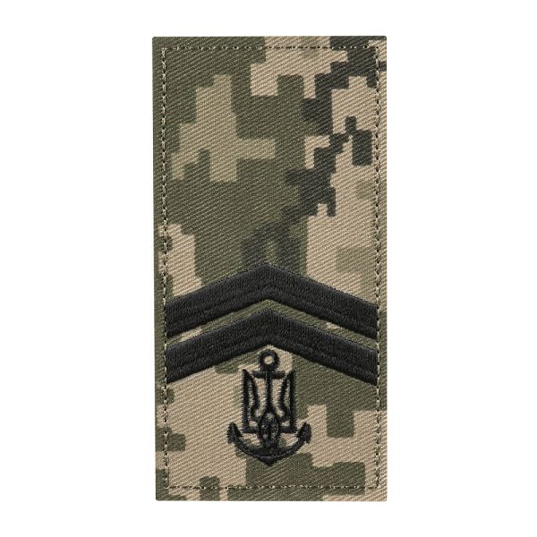 Погон на липучці ВМСУ ММ14 Старшина ІІ Статті