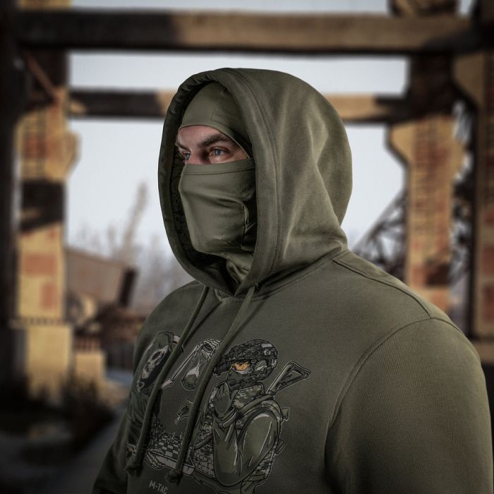 M-Tac кофта Hoodie Time Oversize Hard Ranger Green