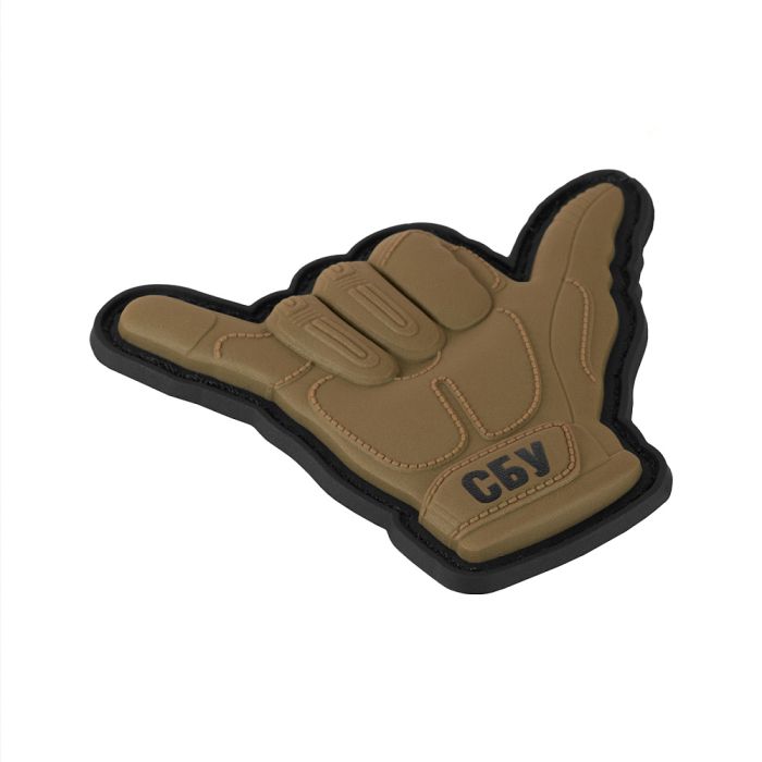 Нашивка Shaka СБУ PVC Coyote