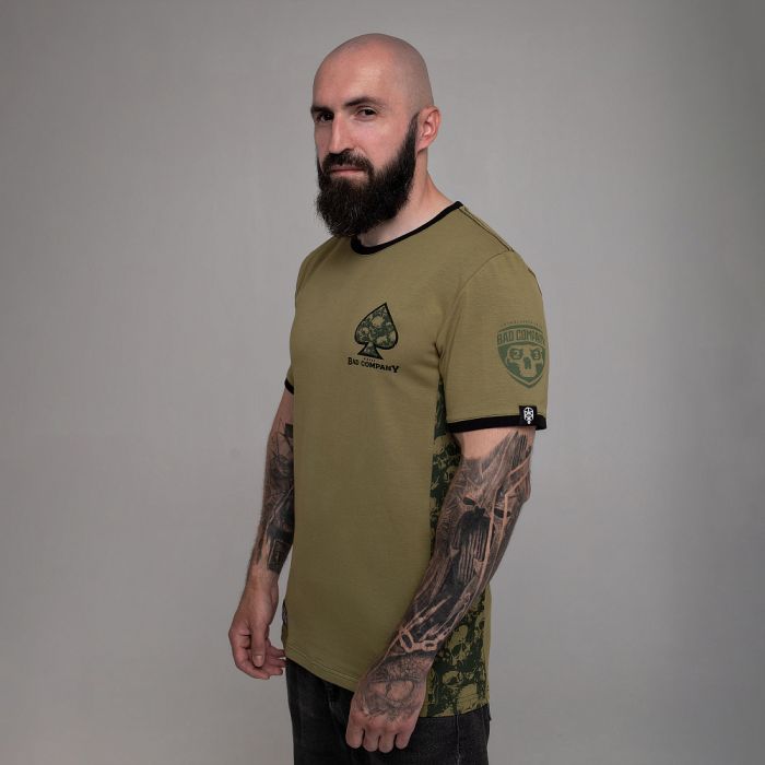 Bad Company футболка Soul Hunter v.2 olive