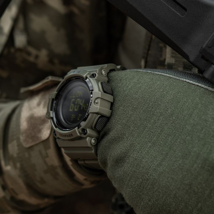 M-Tac годинник тактичний з компасом 2233 Army Green