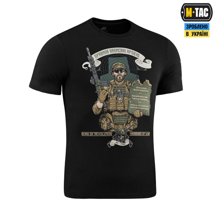 M-Tac футболка Заповіді стрільця Black