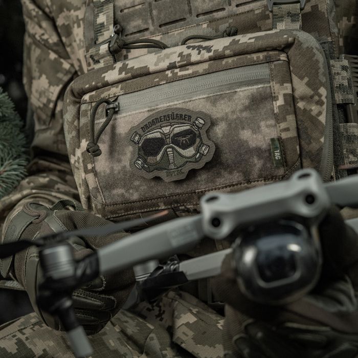 M-Tac нашивка Drohnenführer (вишивка) Ranger Green