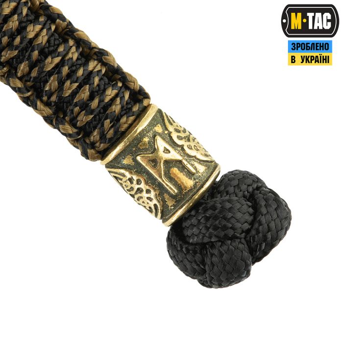 M-Tac темляк Scandinavian Mannaz Black 