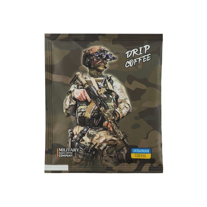 Military Black Coffee Company дріп-кава AK-Бразілія