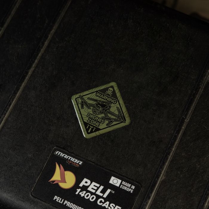 M-Tac наклейка об'ємна Drones Zone Olive