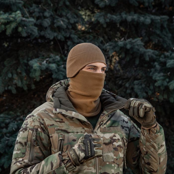 M-Tac шапка-підшоломник Gen.II фліс ріп-стоп Coyote Brown