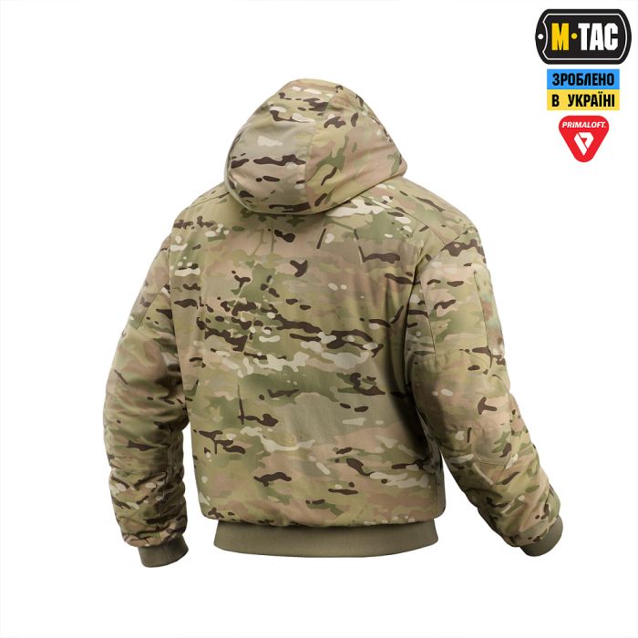 M-Tac куртка MA-1 Hooded Military Primaloft MC