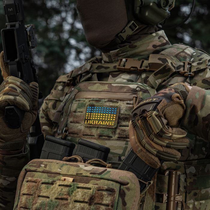 M-Tac нашивка Ukraine 50х80 Velcro/PVC Multicam