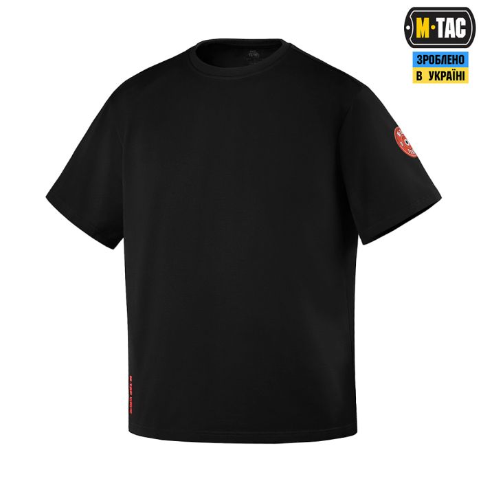 M-Tac футболка Train Hard Oversized Cotton Hard Black
