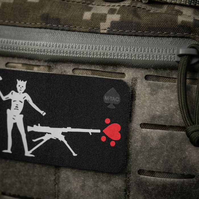 M-Tac нашивка прапор Чорна Борода СПГ-9 Black