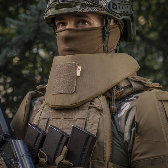 M-Tac Горжет з балістичними пакетами 1 клас захисту Elite Gen.II Coyote