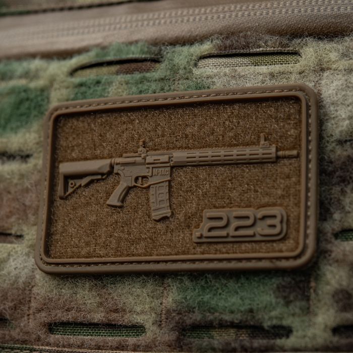 M-Tac нашивка AR-15 Velcro/PVC Coyote