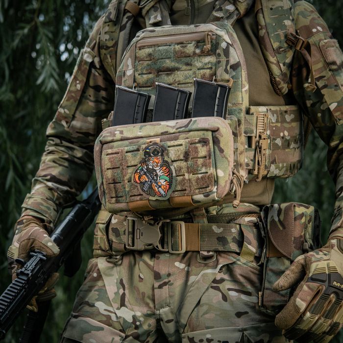 M-Tac нашивка Tiger (вишивка) Multicam/RG/Green