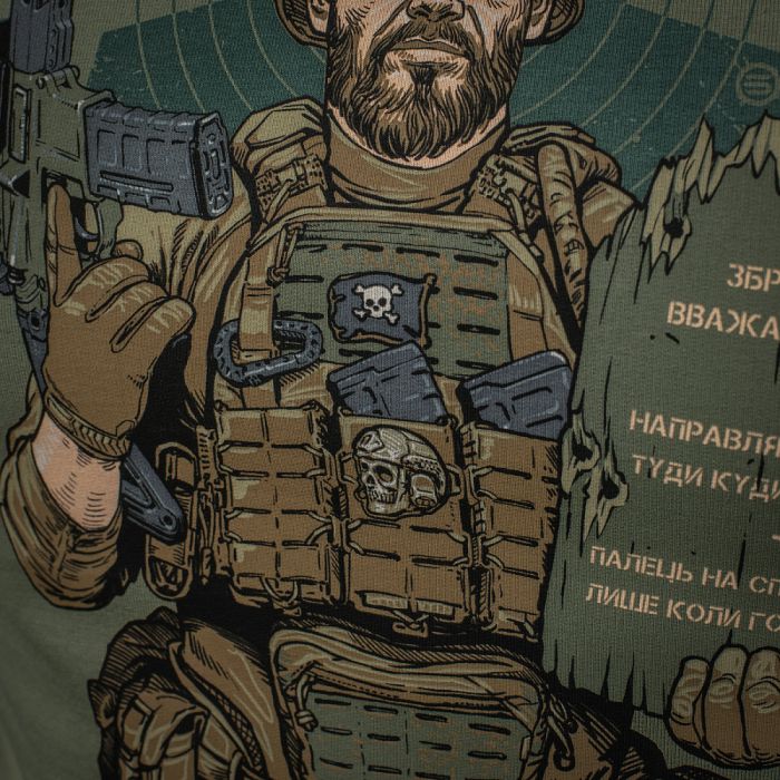 M-Tac реглан Заповіді стрільця Light Olive