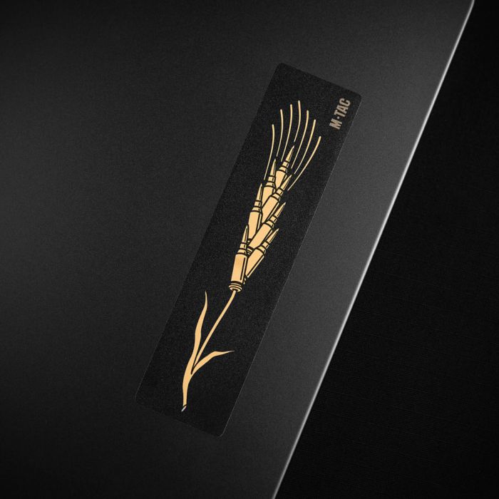 M-Tac наклейка Колосок (Кулі) Black