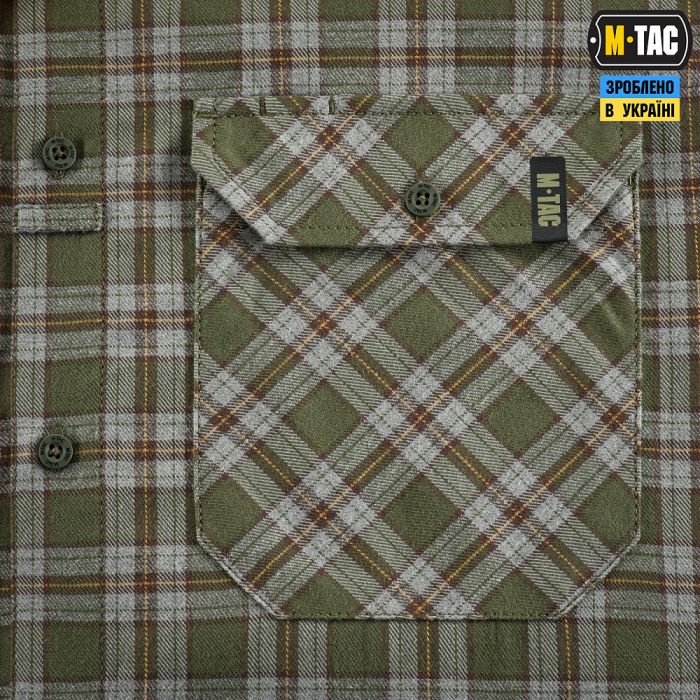 M-Tac сорочка Lumberjack Cotton Shirt Olive/Grey
