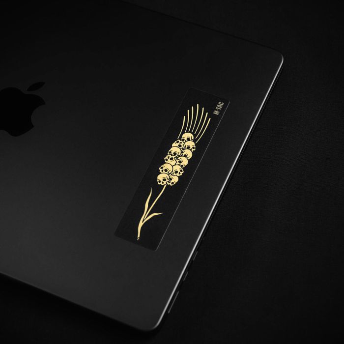 M-Tac наклейка Колосок (Черепа) Black