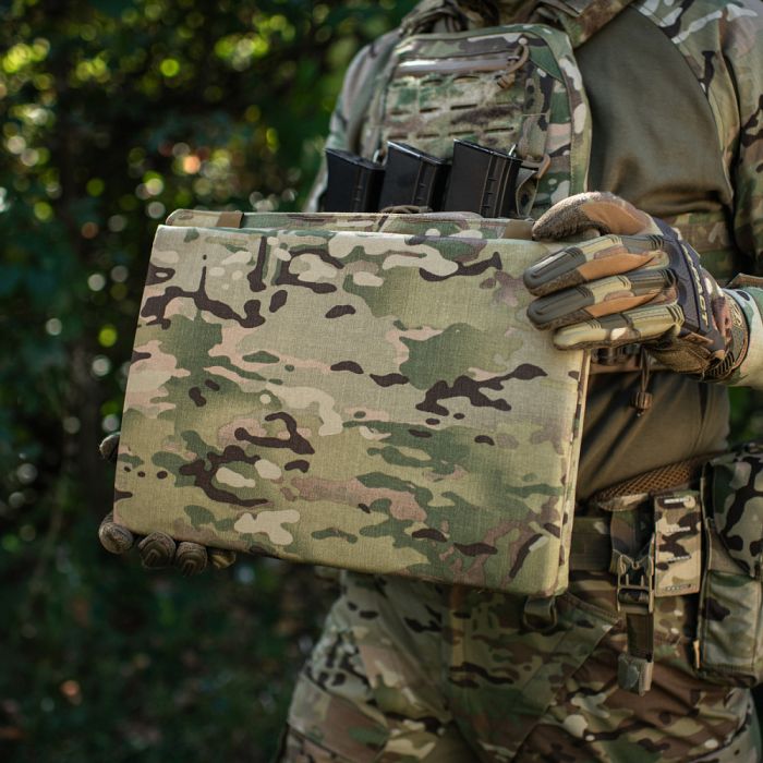 M-Tac килимок для сидіння трьохсекційний з балістичним пакетом 1 клас (BRONYX) Multicam