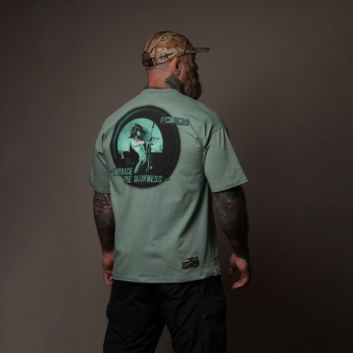 R3ICH футболка Embrace for darkness Смарагд