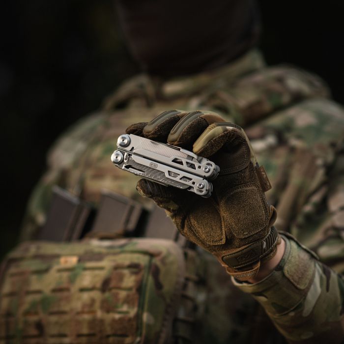 M-Tac мультитул Type 12 Steel/Damascus