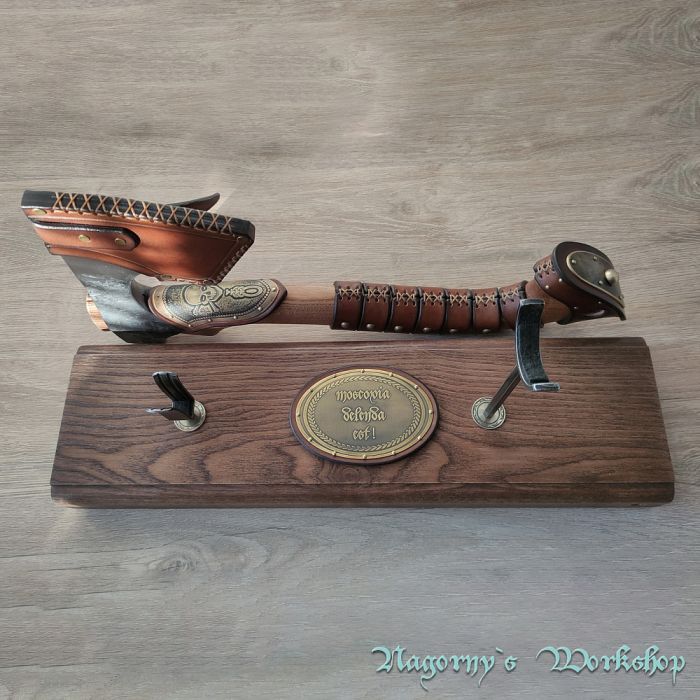 VIP подарунок сокира в латуні з сталі T72