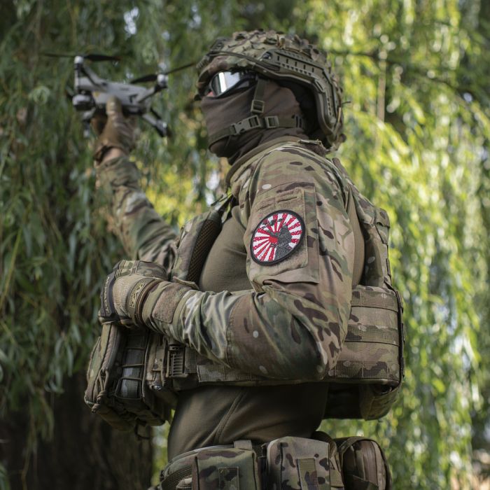 M-Tac нашивка Шлях Самурая (вишивка) Black/White/Red