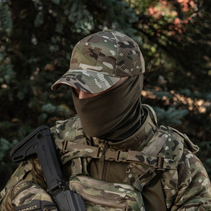 M-Tac бейсболка тактична з сіткою Азов NYCO Extreme Multicam