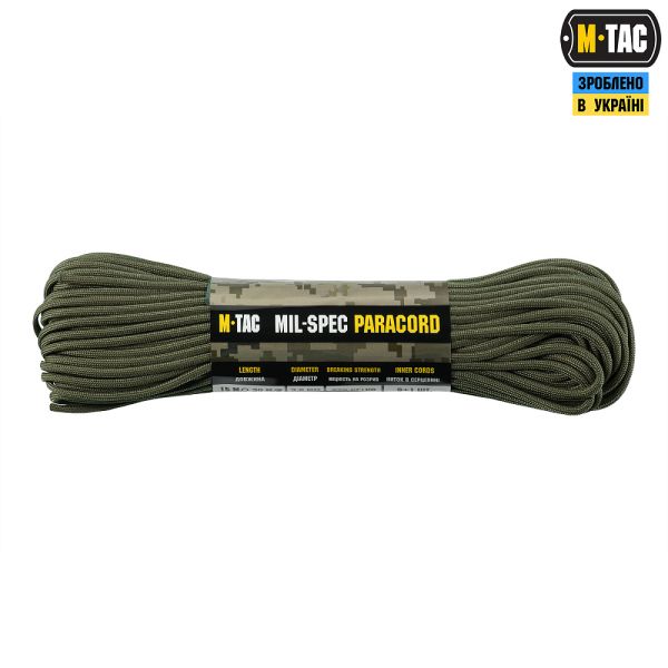 M-Tac паракорд 550 mil-spec 30m Ranger Green